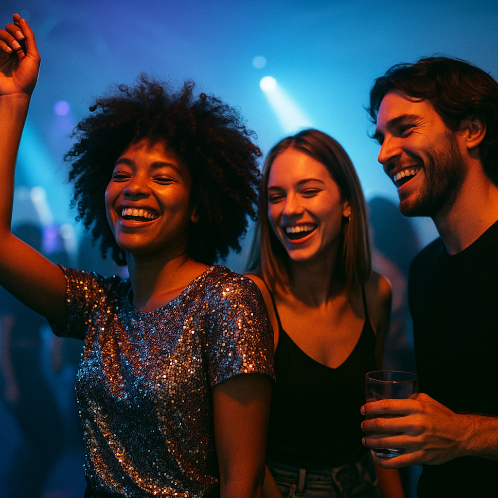 Galera curtindo a balada com NoBreak